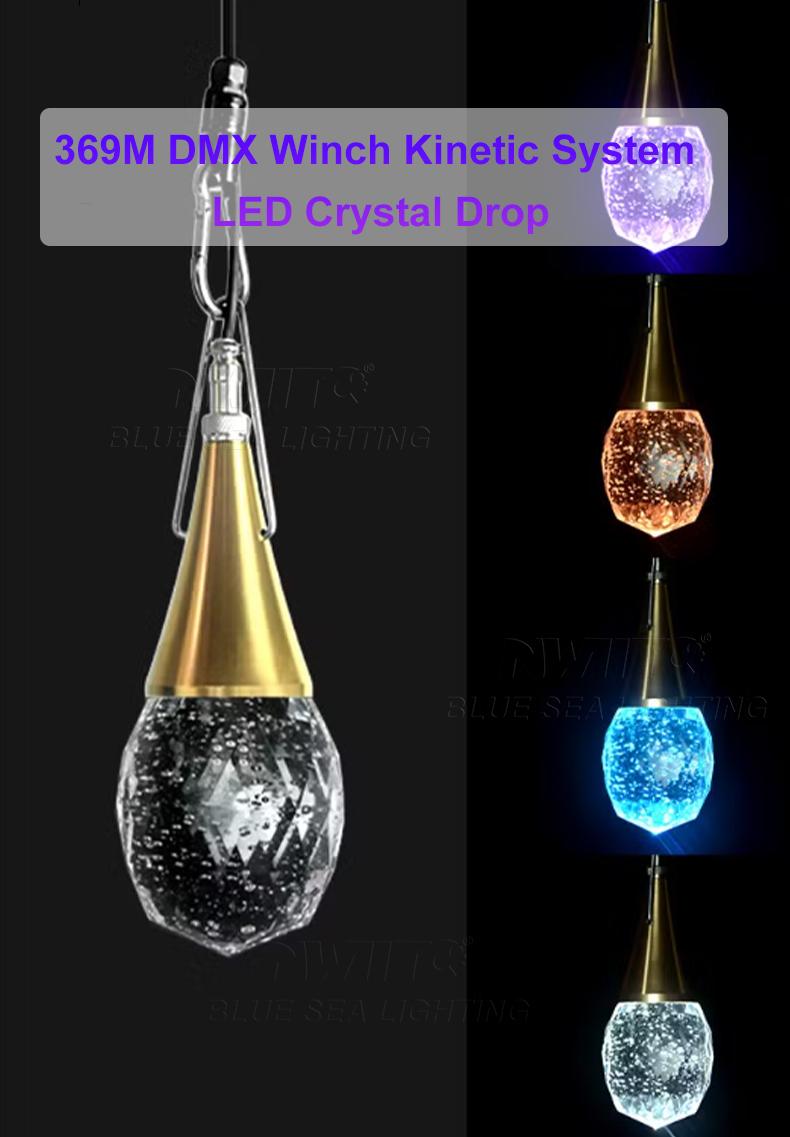 kinetic rain drop